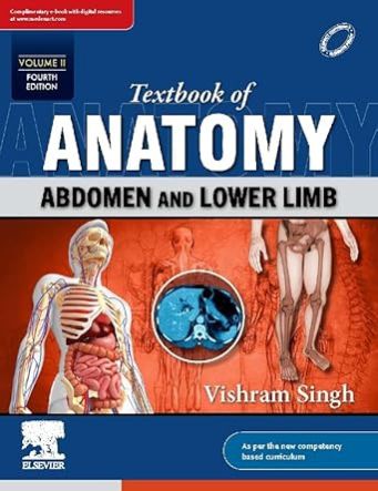 Textbook of ANATOMY Vol. 2 ABDOMEN and LOWER LIMB