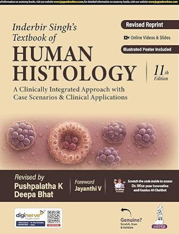 Inderbir Singh’s Textbook of HUMAN HISTOLOGY