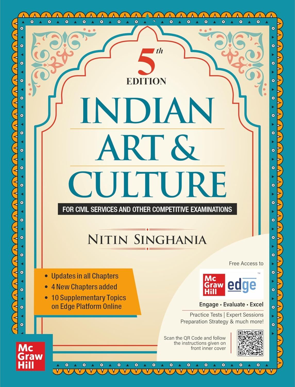 Indian Art and Culture (English), 5e by Nitin Singhania (IAS) for UPSC CSE 2025-26