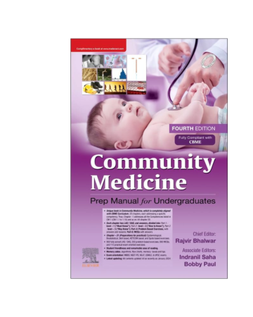 Community Medicine: Prep Manual for Undergraduates 4/e 2024 by Rajvir Bhalwar
